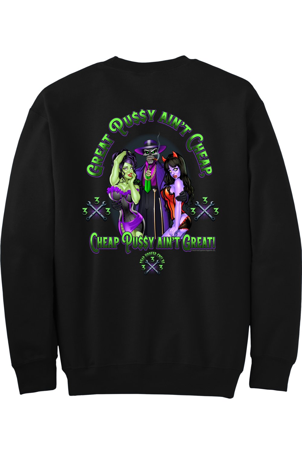 Gildan - DryBlend Crewneck Sweatshirt "DHC PU$$Y"