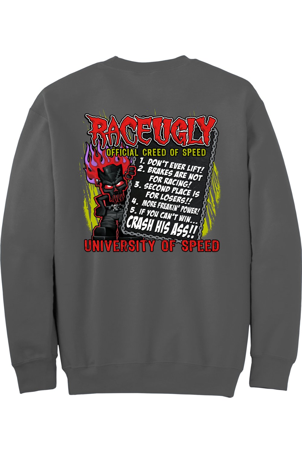 Gildan - DryBlend Crewneck Sweatshirt "RU CREED"