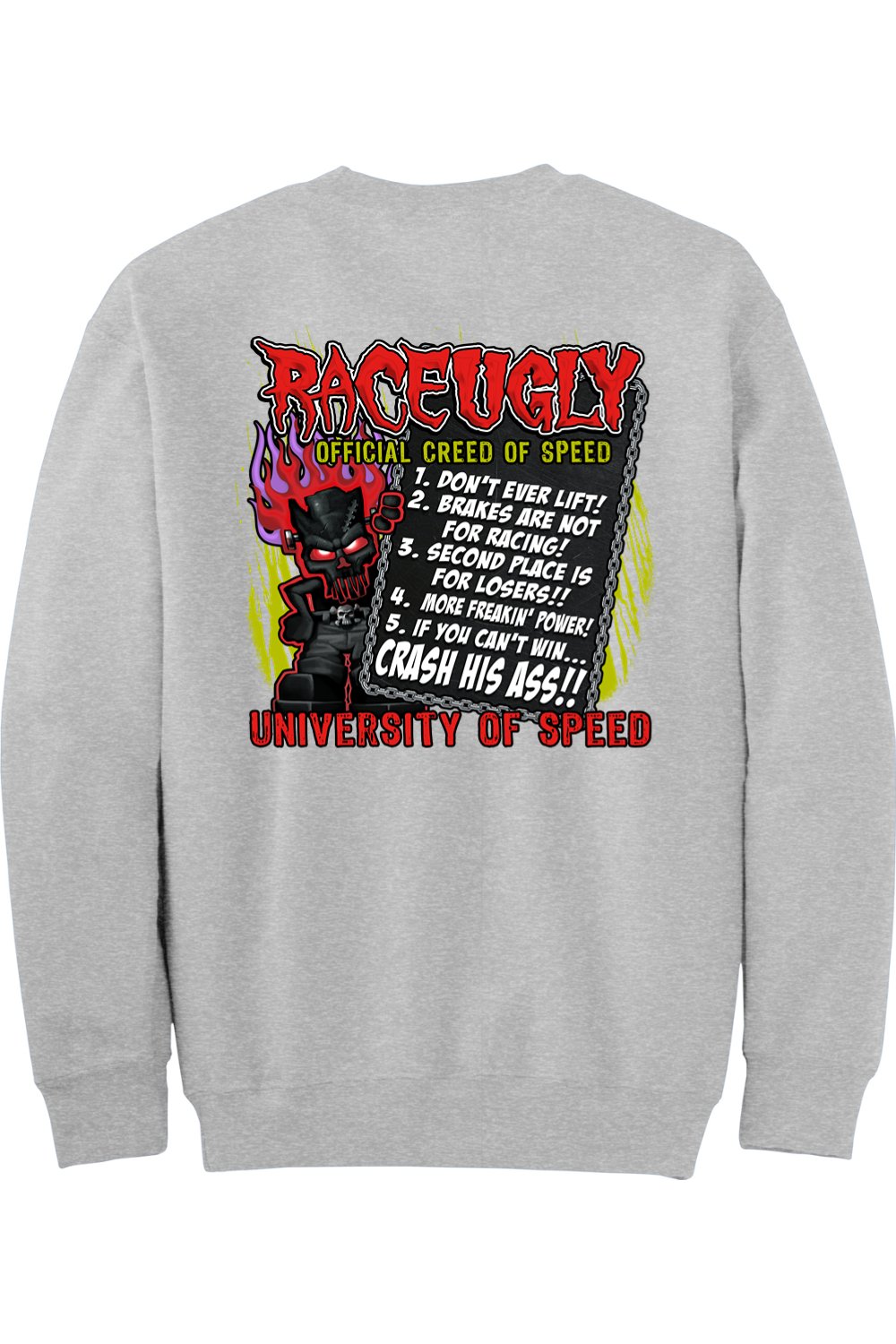 Gildan - DryBlend Crewneck Sweatshirt "RU CREED"