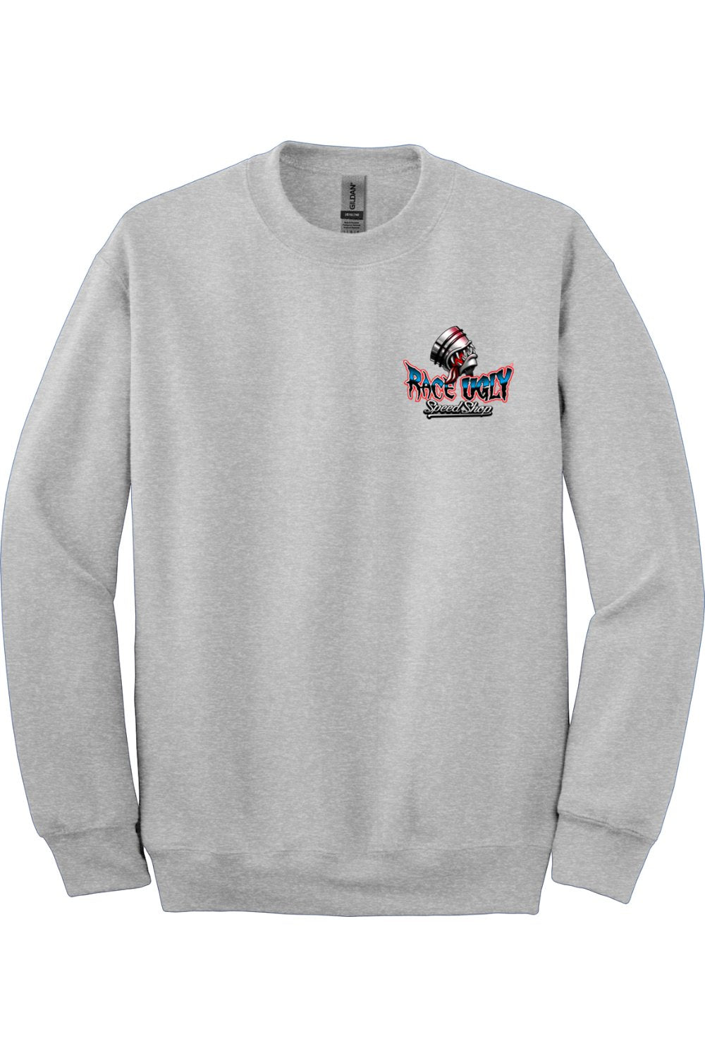 Gildan - DryBlend Crewneck Sweatshirt "RU GARAGE"