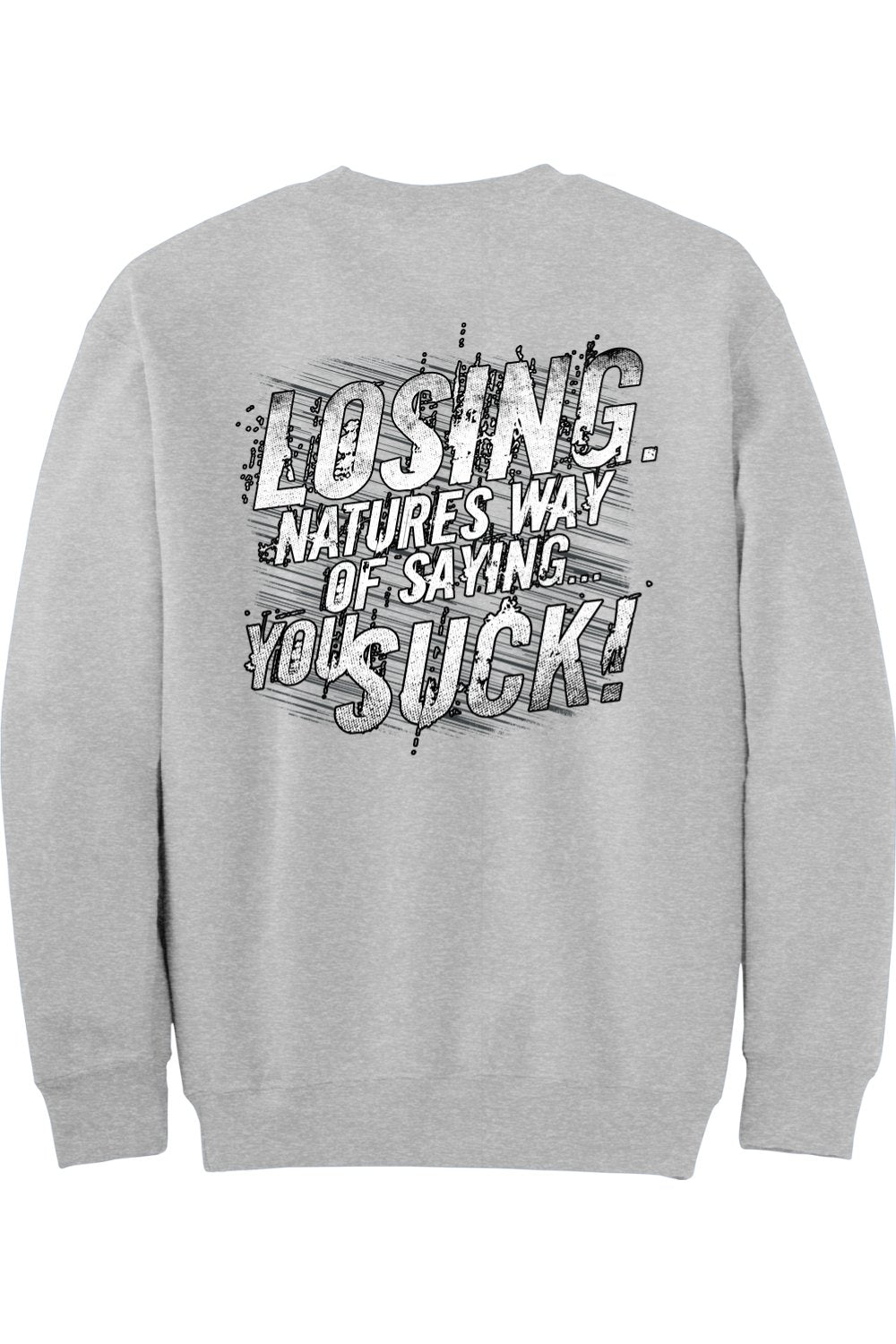 Gildan - DryBlend Crewneck Sweatshirt "RU LOSING"