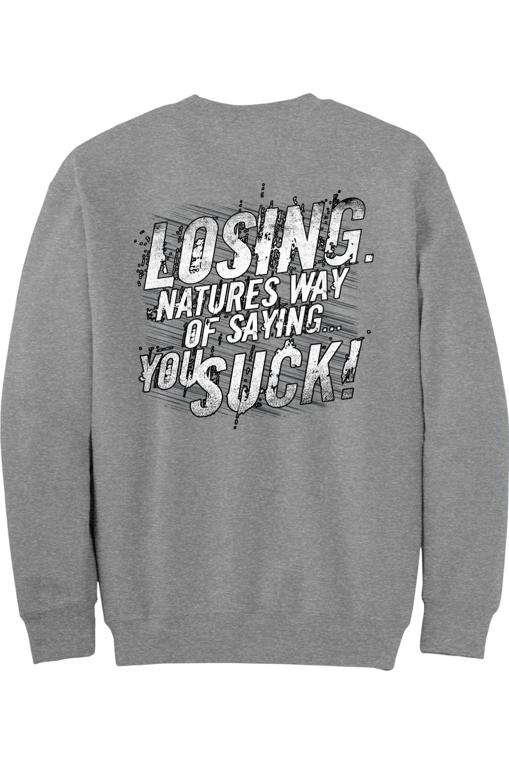 Gildan - DryBlend Crewneck Sweatshirt "RU LOSING"