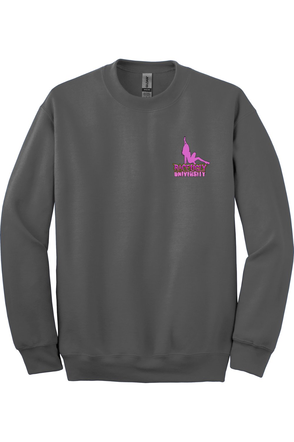 Gildan - DryBlend Crewneck Sweatshirt "RU STRIPPER"