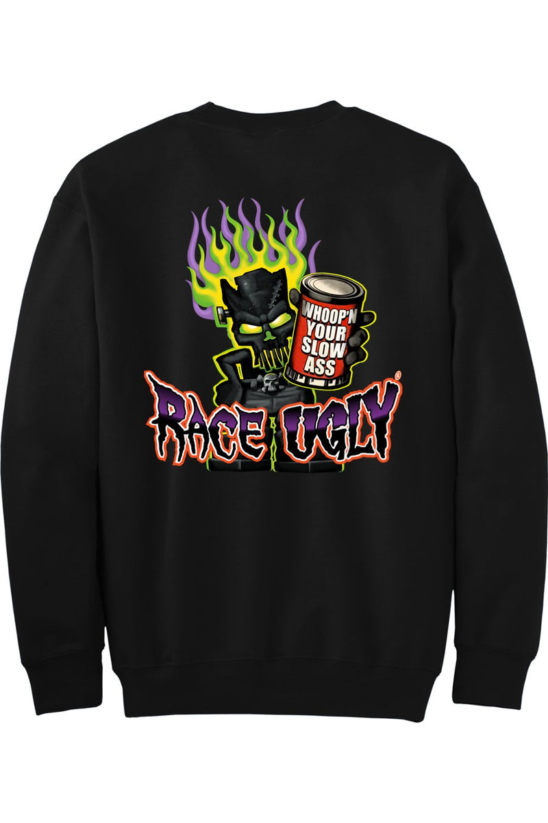 Gildan - DryBlend Crewneck Sweatshirt "RU WHOOP'N ASS"