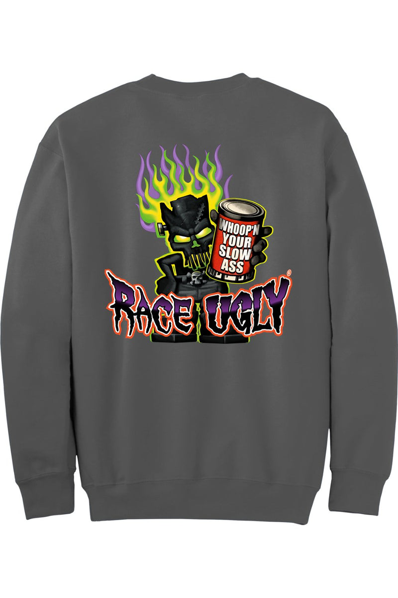 Gildan - DryBlend Crewneck Sweatshirt "RU WHOOP'N ASS"