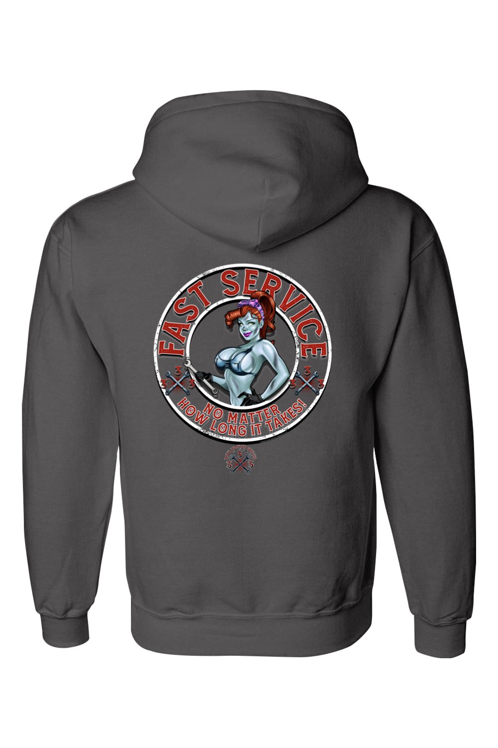 Gildan DryBlend Hooded Sweatshirt "DHC FAST SERVICE"