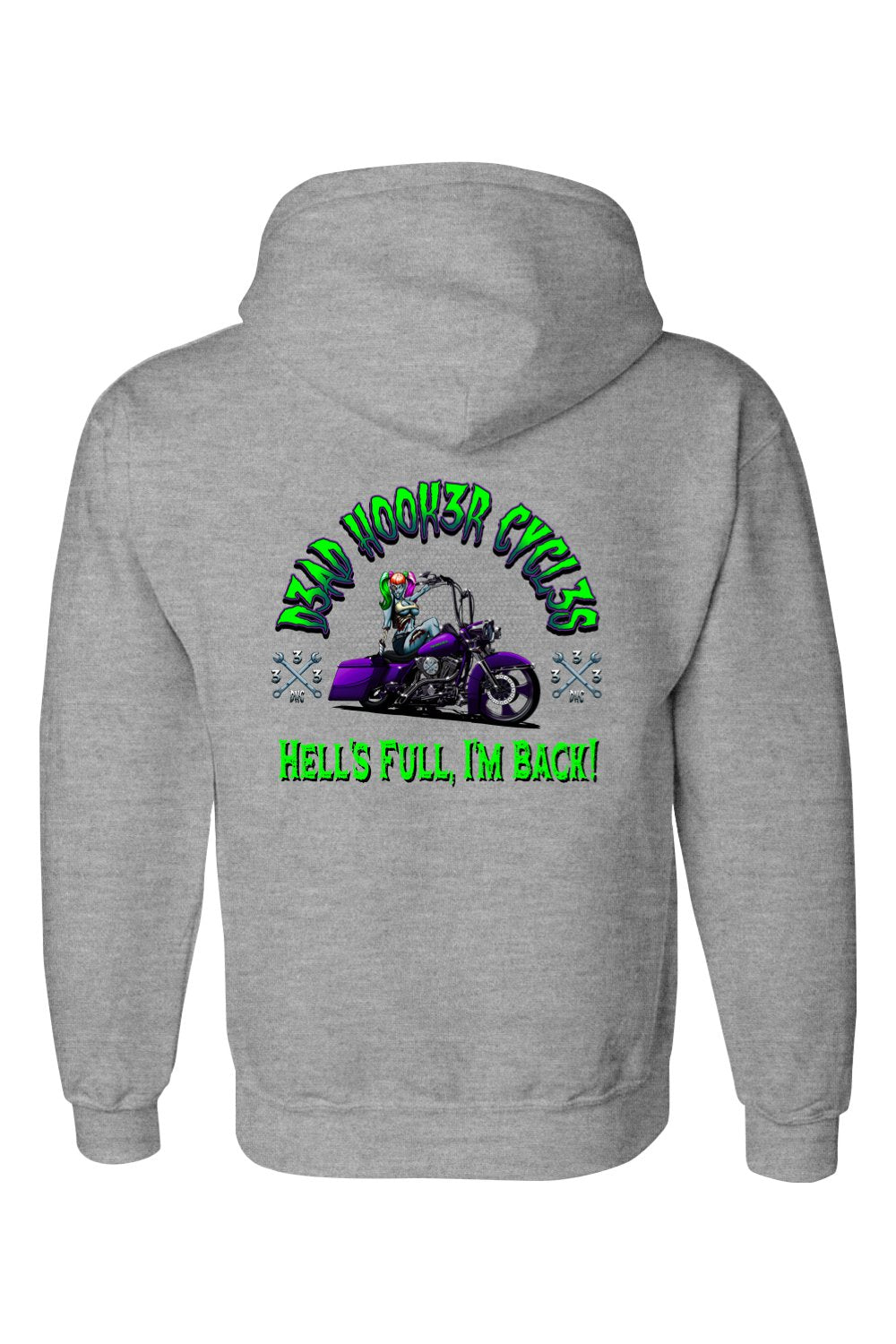 Gildan DryBlend Hooded Sweatshirt "DHC HELL'S FULL"