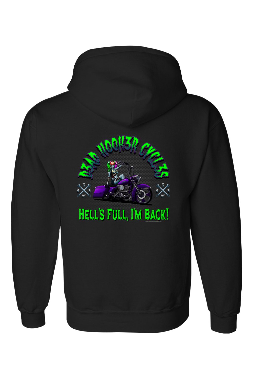 Gildan DryBlend Hooded Sweatshirt "DHC HELL'S FULL"