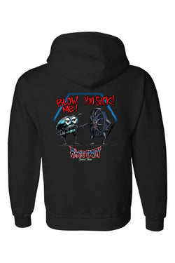 Gildan DryBlend Hooded Sweatshirt "RU BLOW ME"