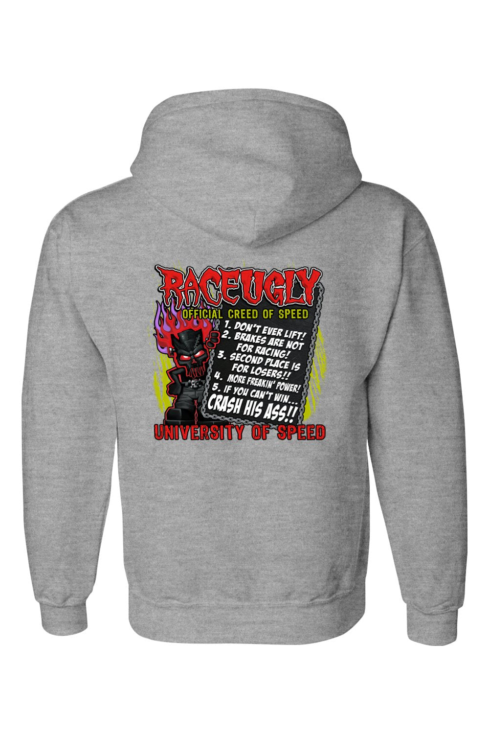 Gildan DryBlend Hooded Sweatshirt "RU CREED"