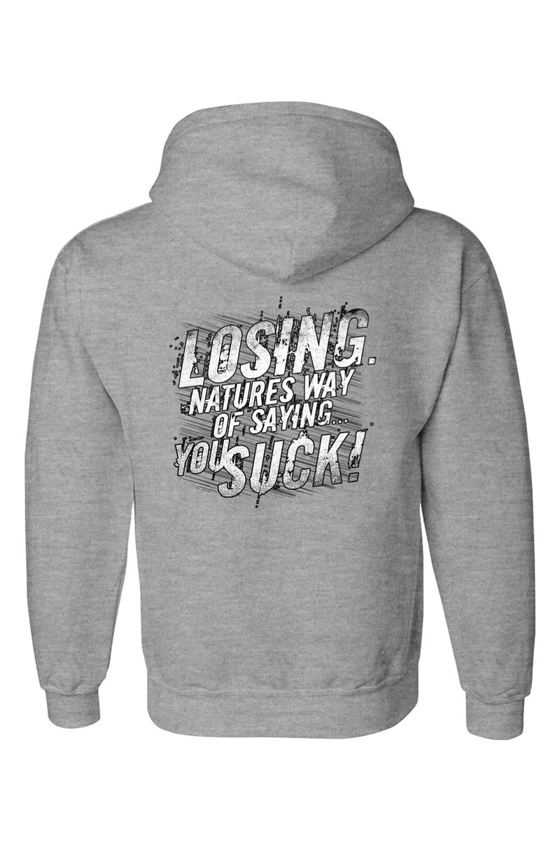 Gildan DryBlend Hooded Sweatshirt "RU LOSING"