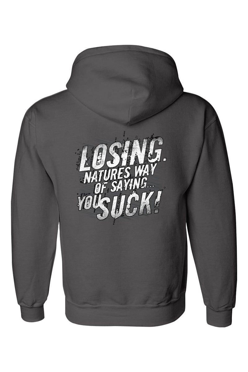 Gildan DryBlend Hooded Sweatshirt "RU LOSING"