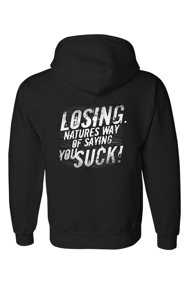 Gildan DryBlend Hooded Sweatshirt "RU LOSING"