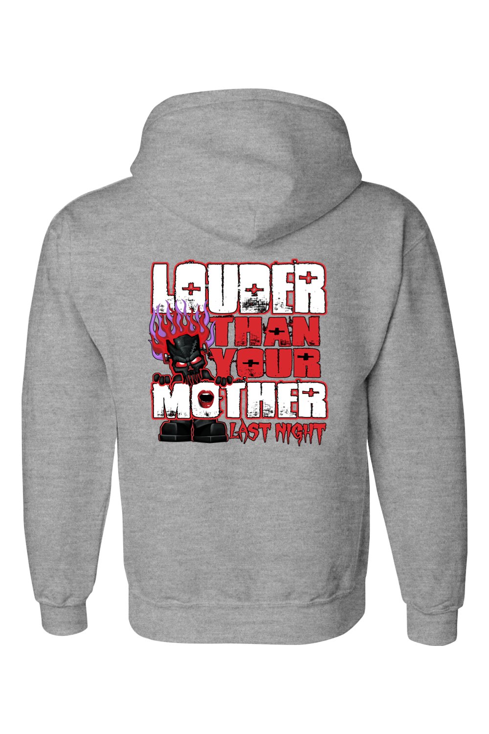 Gildan DryBlend Hooded Sweatshirt "RU LOUDER"