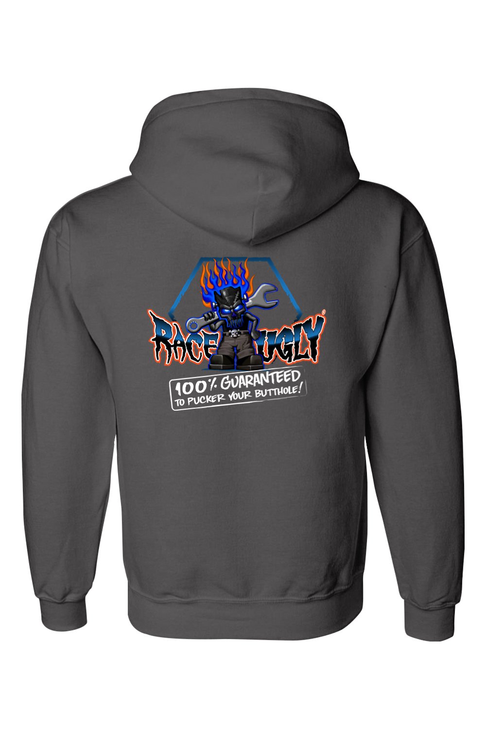 Gildan DryBlend Hooded Sweatshirt "RU PUCKER"
