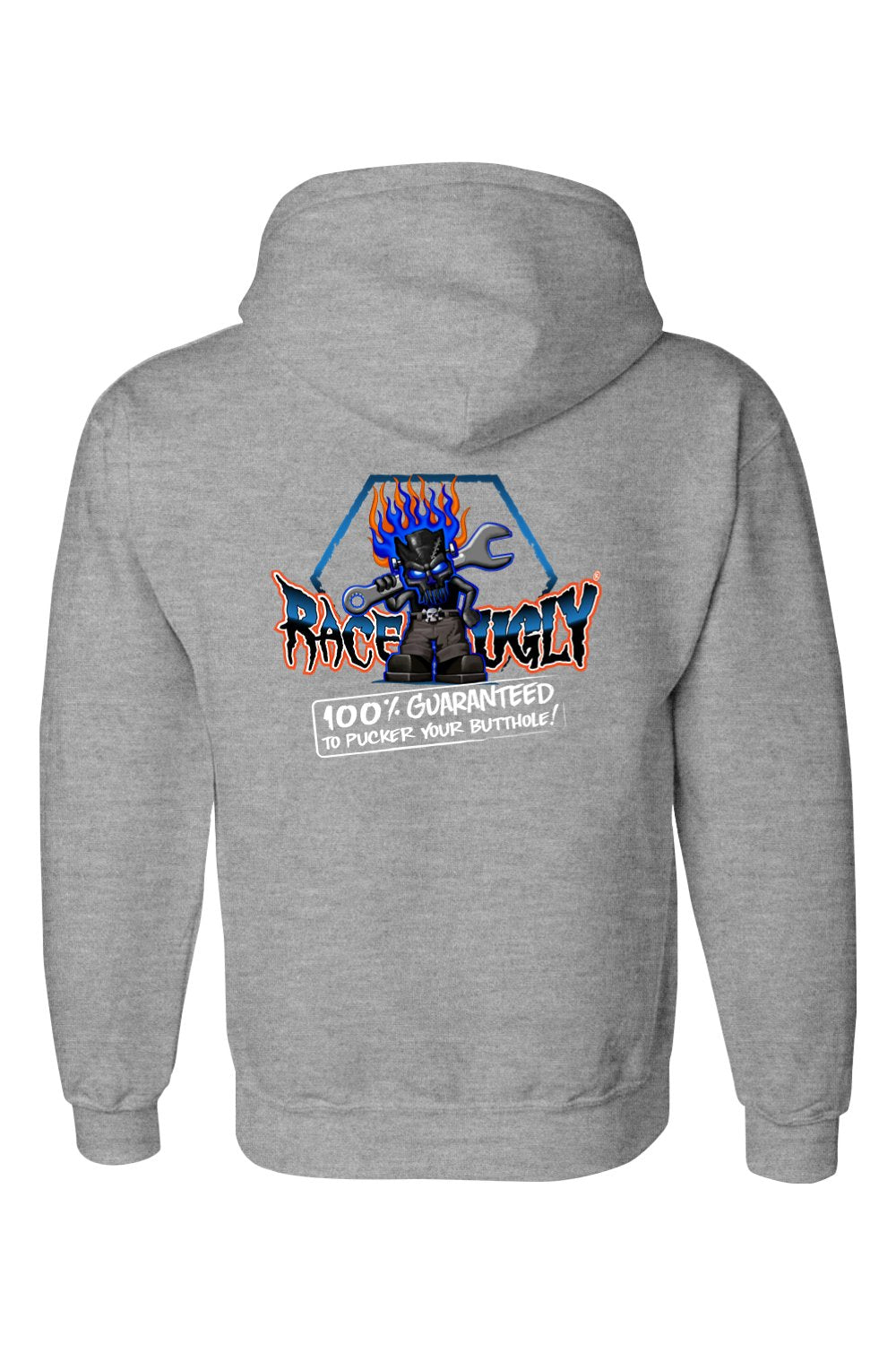 Gildan DryBlend Hooded Sweatshirt "RU PUCKER"