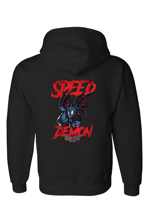 Gildan DryBlend Hooded Sweatshirt "RU SPEED DEMON"