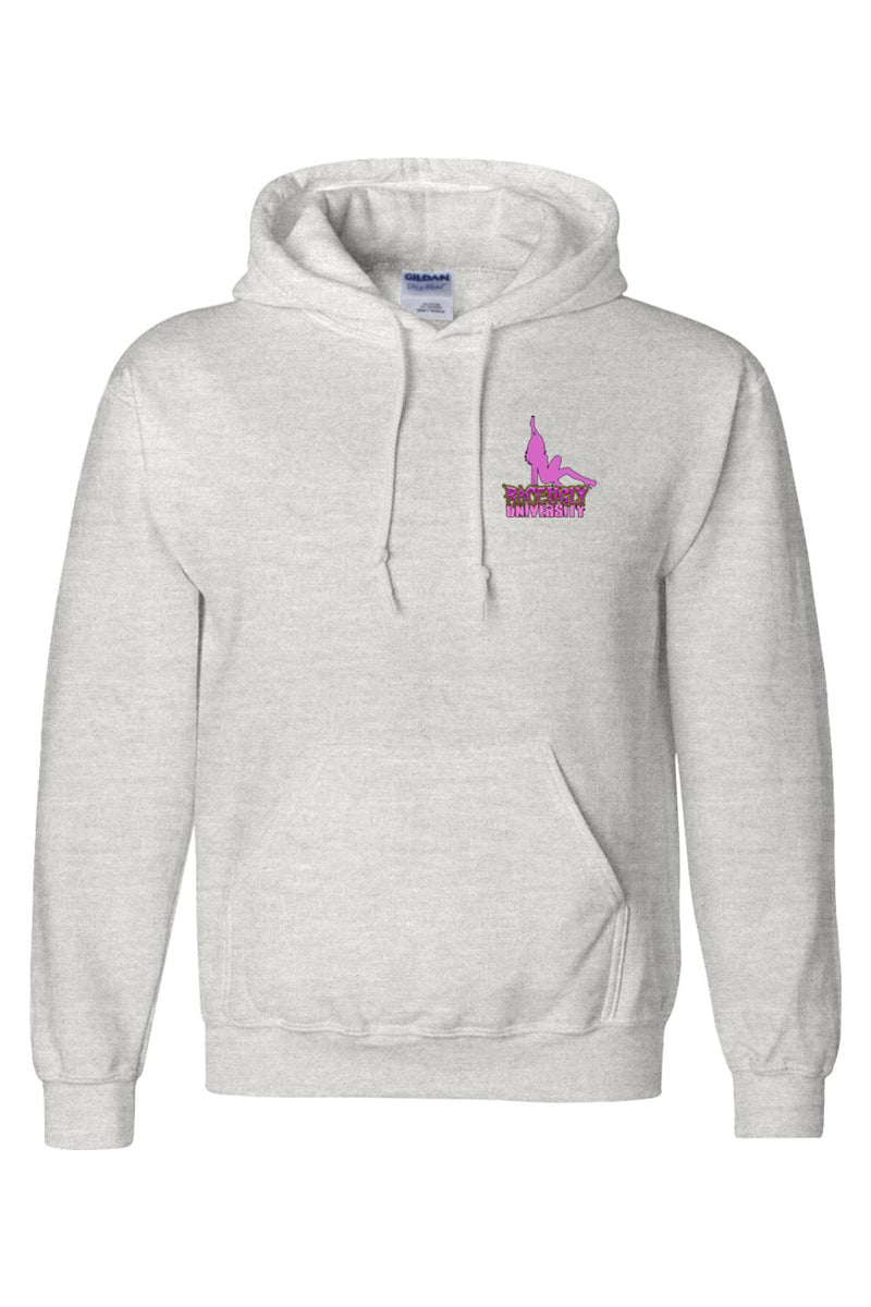 Gildan DryBlend Hooded Sweatshirt "RU STRIPPER"