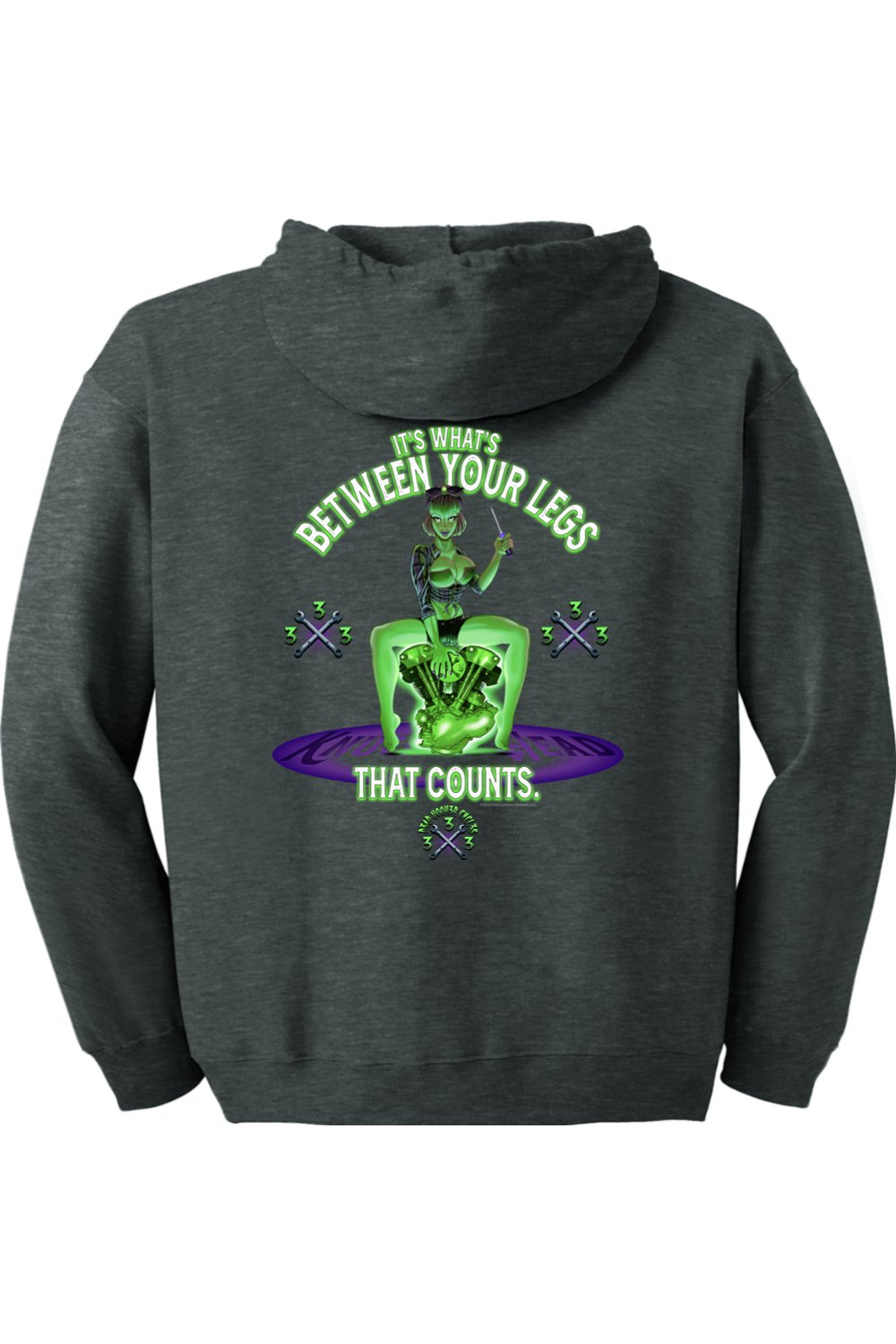Gildan Heavy Blend Full-Zip Hooded Sweatshirt "DHC BETWEEN"