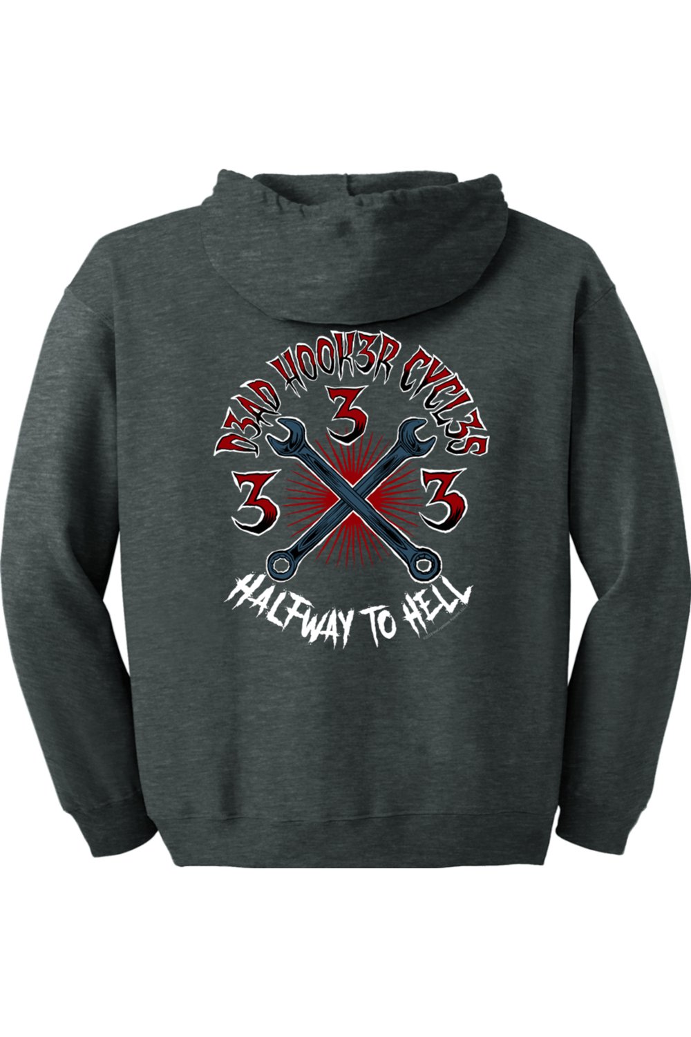 Gildan Heavy Blend Full-Zip Hooded Sweatshirt "DHC HALFWAY"