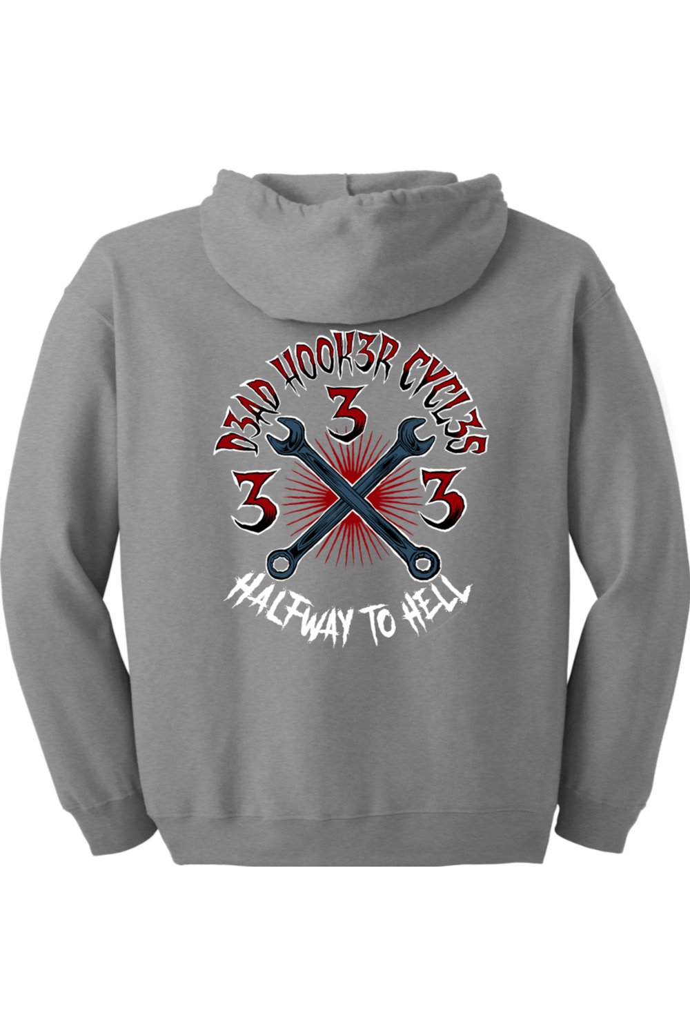 Gildan Heavy Blend Full-Zip Hooded Sweatshirt "DHC HALFWAY"