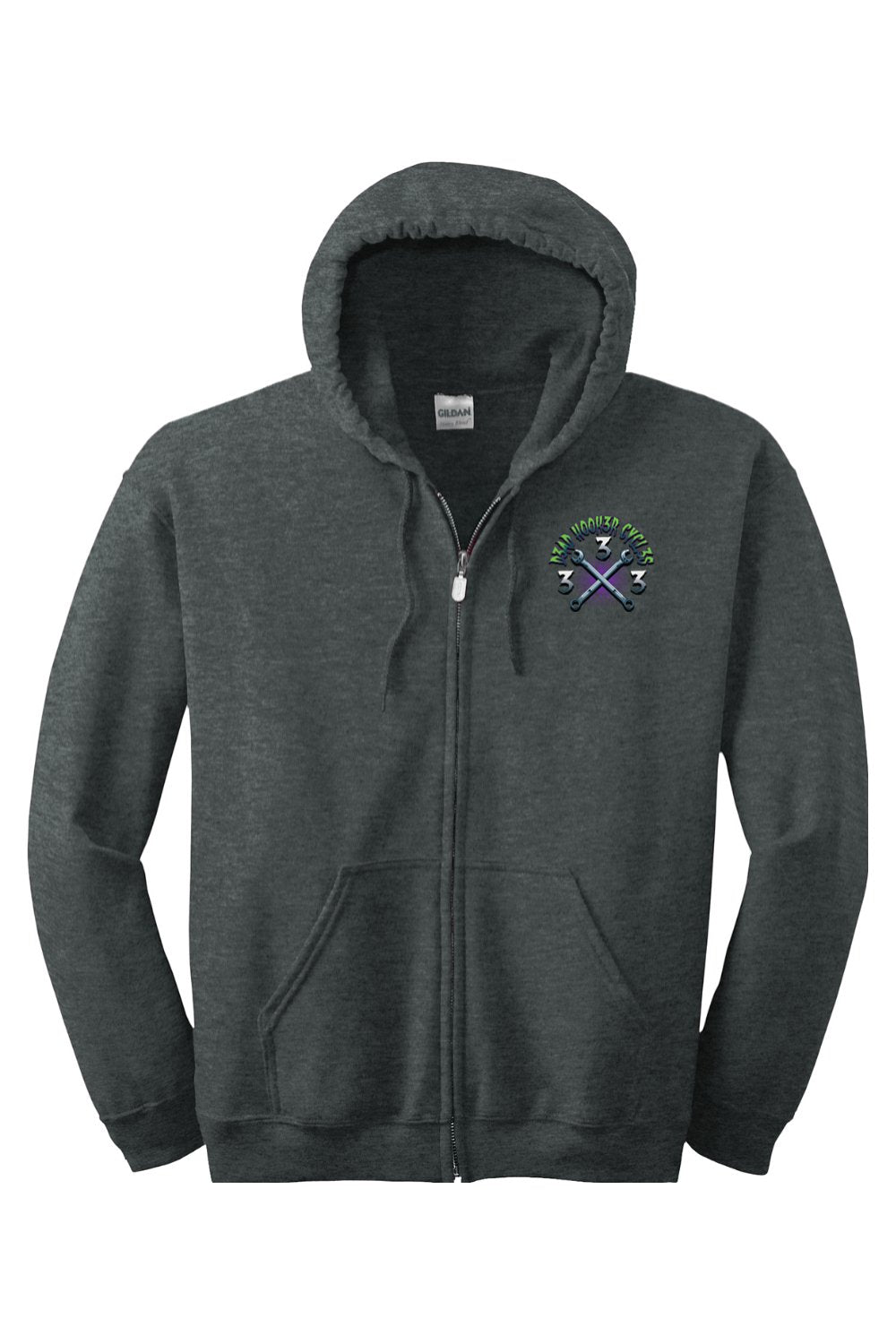Gildan Heavy Blend Full-Zip Hooded Sweatshirt "DHC HELL'S FULL"