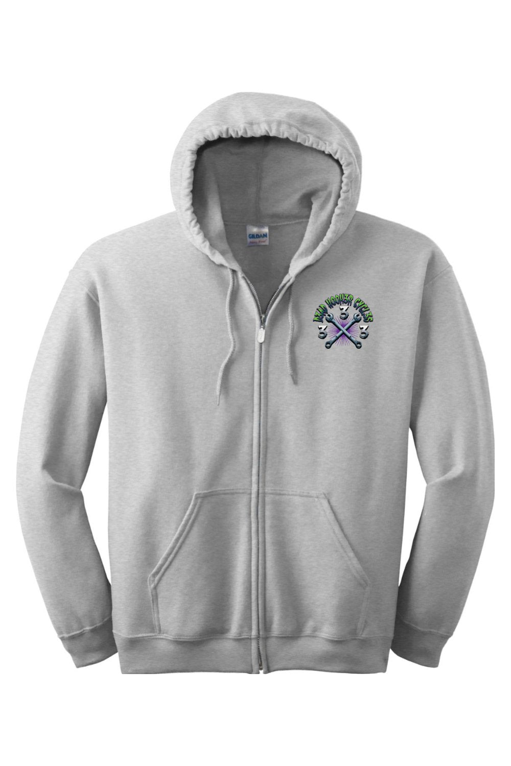 Gildan Heavy Blend Full-Zip Hooded Sweatshirt "DHC HELL'S FULL"