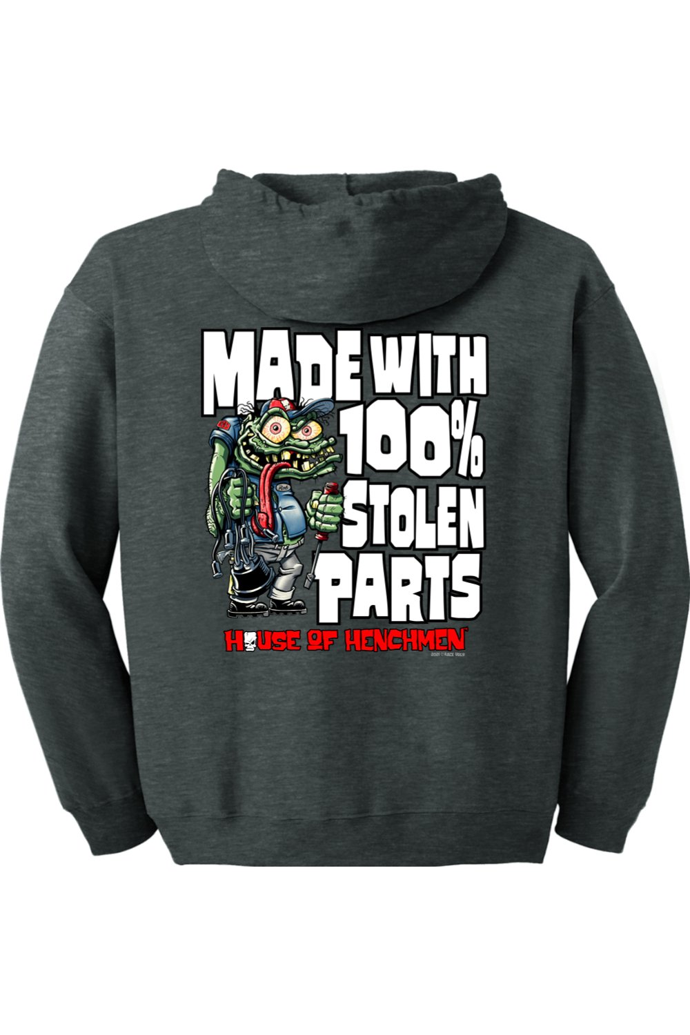 Gildan Heavy Blend Full-Zip Hooded Sweatshirt "HOH STOLEN PARTS"