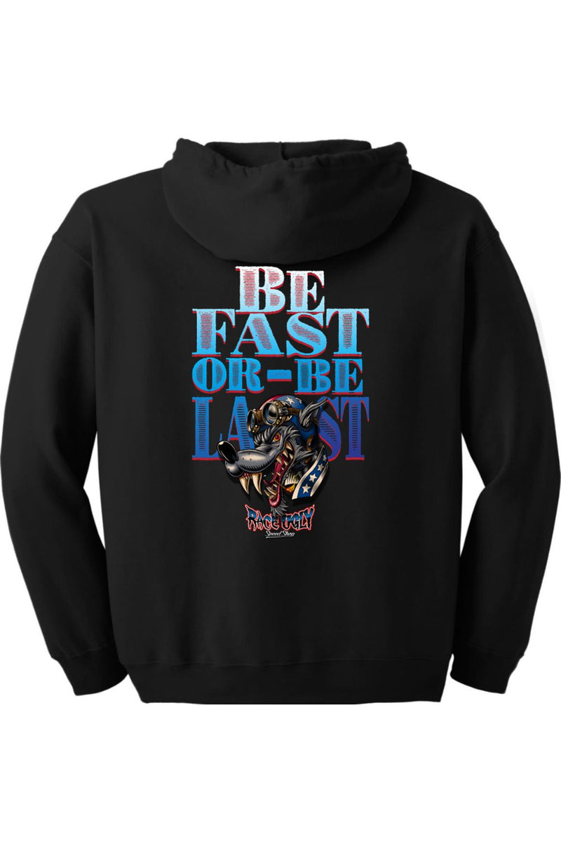 Gildan Heavy Blend Full-Zip Hooded Sweatshirt "RU BE FAST"