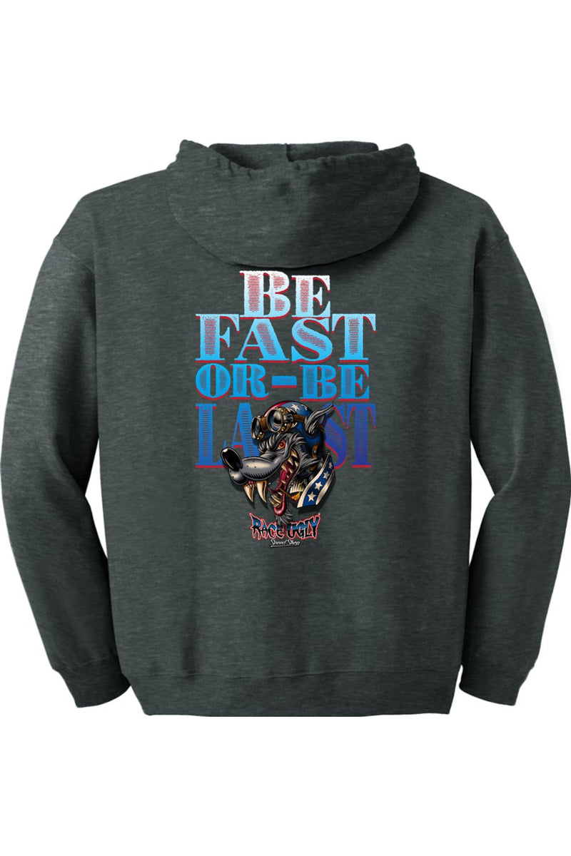 Gildan Heavy Blend Full-Zip Hooded Sweatshirt "RU BE FAST"