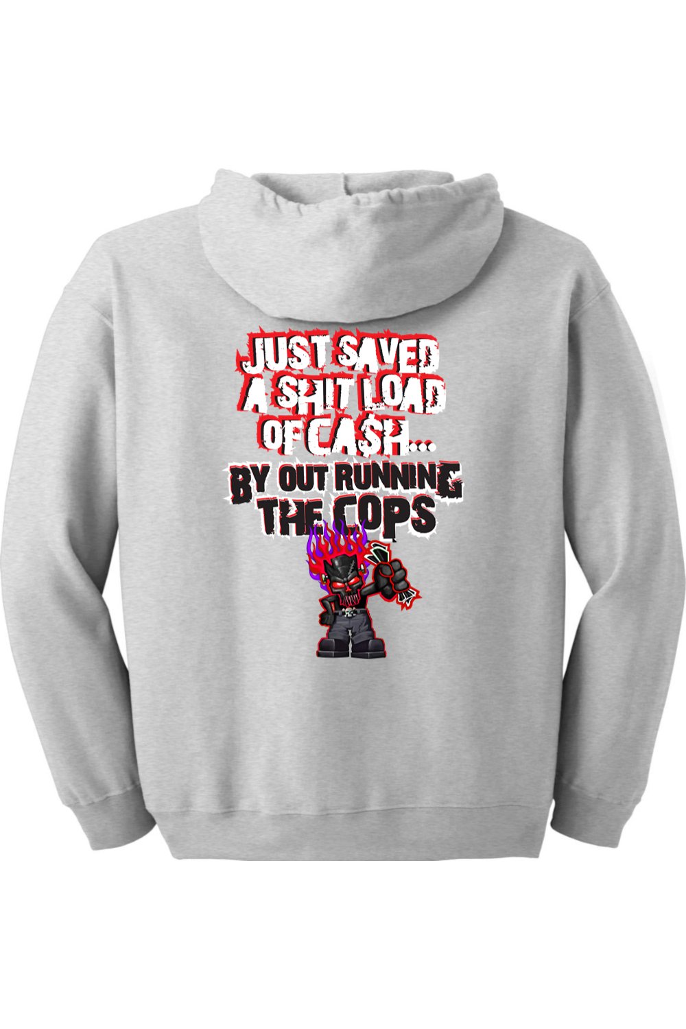 Gildan Heavy Blend Full-Zip Hooded Sweatshirt "RU CA$H"