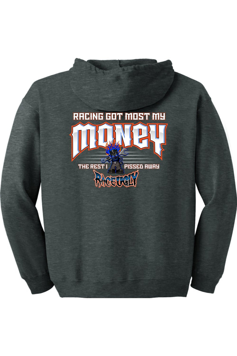 Gildan Heavy Blend Full-Zip Hooded Sweatshirt "RU MONEY"