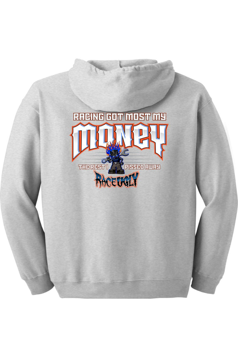 Gildan Heavy Blend Full-Zip Hooded Sweatshirt "RU MONEY"