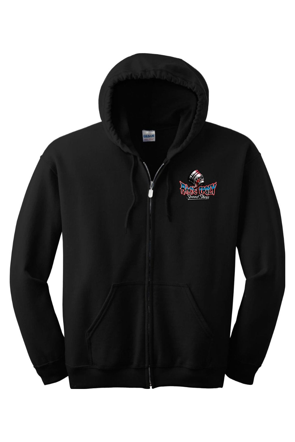 Gildan Heavy Blend Full-Zip Hooded Sweatshirt "RU PISTON"