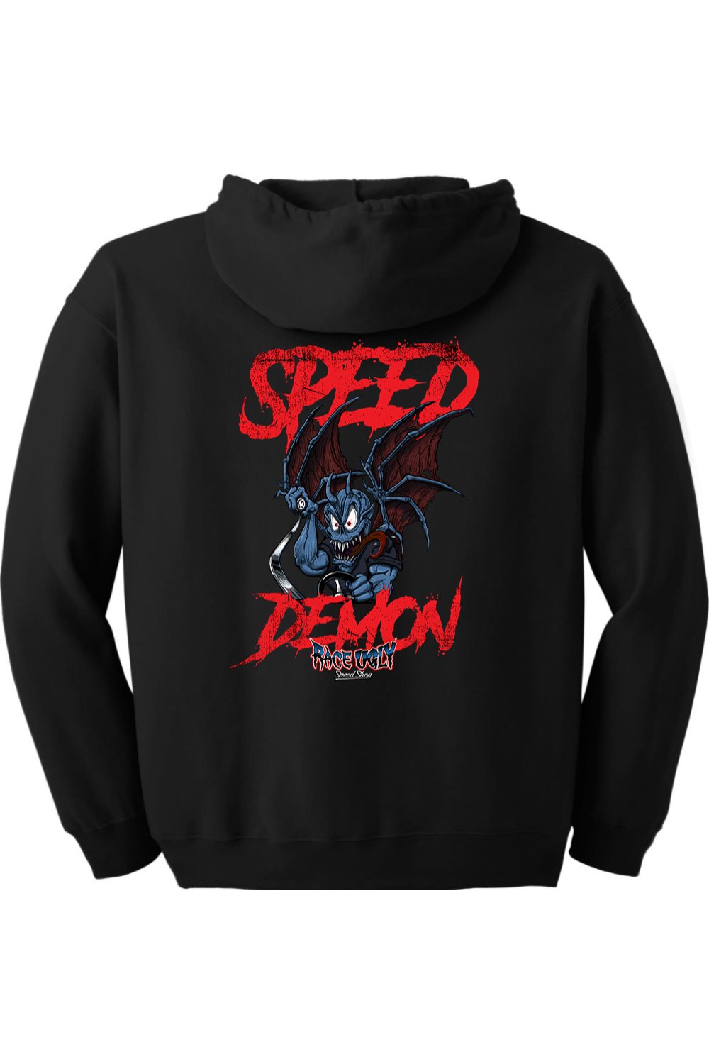Gildan Heavy Blend Full-Zip Hooded Sweatshirt "RU SPEED DEMON"
