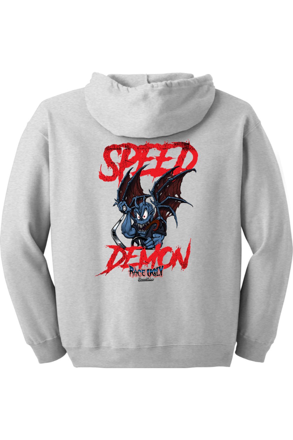 Gildan Heavy Blend Full-Zip Hooded Sweatshirt "RU SPEED DEMON"