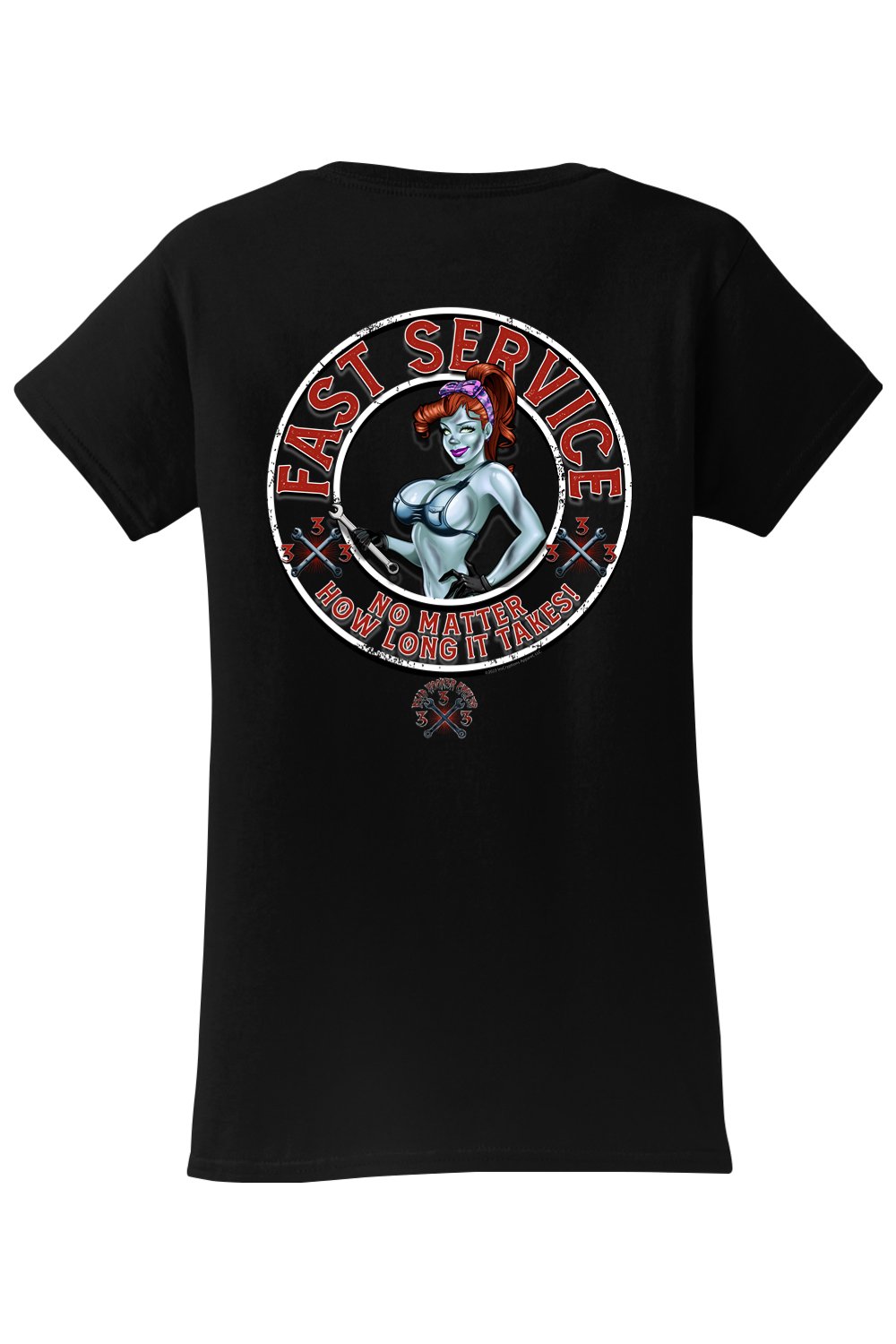 Gildan Softstyle Ladies' T-Shirt "DHC FAST SERVICE"