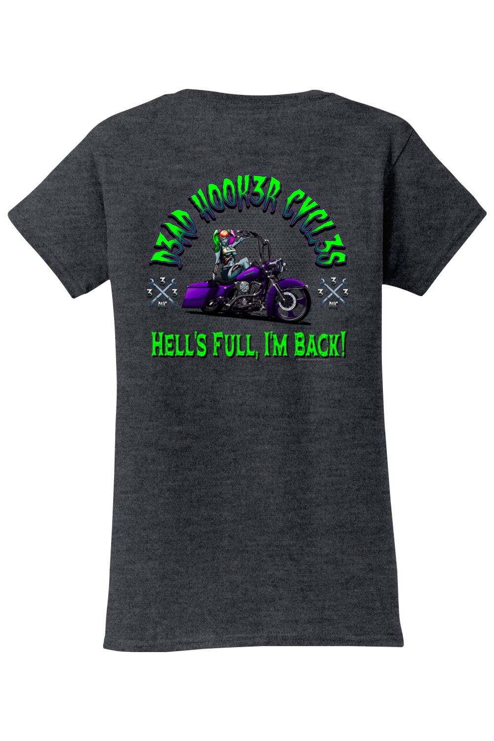 Gildan Softstyle Ladies' T-Shirt "DHC HELL'S FULL"