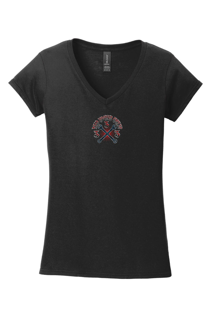 Gildan Softstyle Ladies V-Neck T-Shirt "DHC HALFWAY"