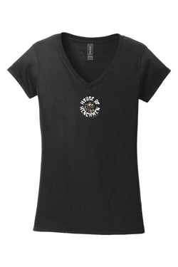 Gildan Softstyle Ladies V-Neck T-Shirt "HOH STOLEN PARTS"