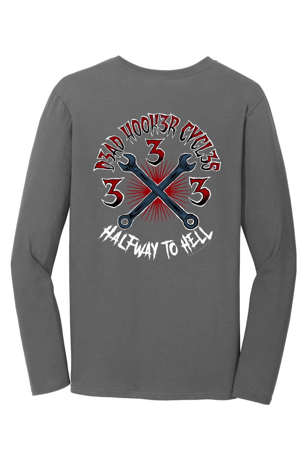 Gildan Softstyle Long Sleeve T-Shirt "DHC HALFWAY"