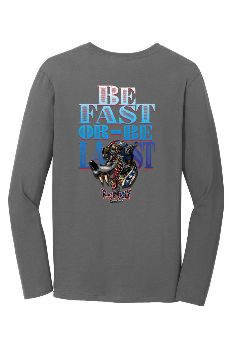 Gildan Softstyle Long Sleeve T-Shirt "RU BE FAST"