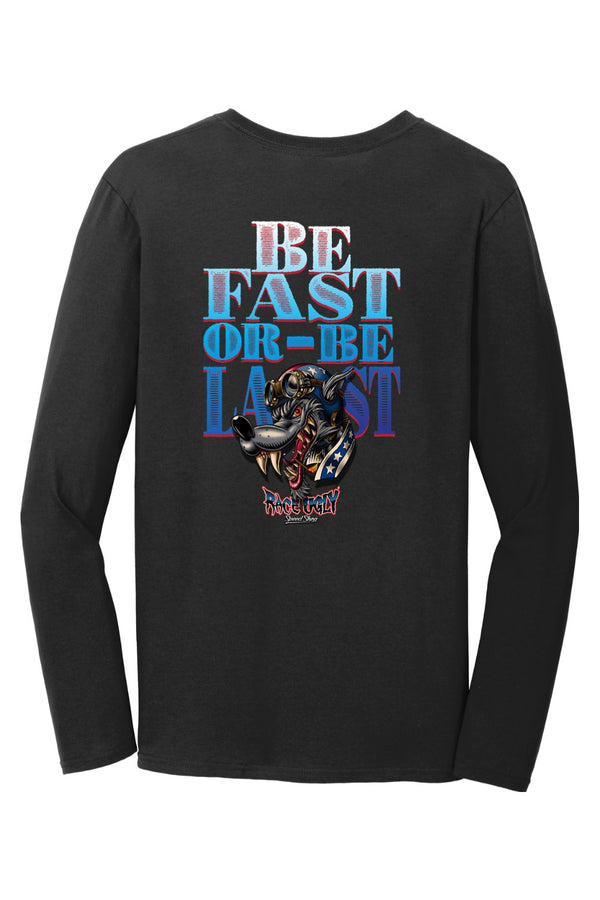 Gildan Softstyle Long Sleeve T-Shirt "RU BE FAST"