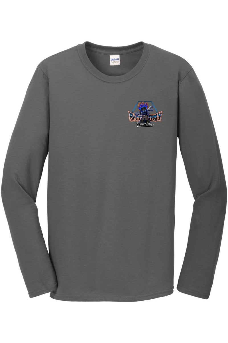 Gildan Softstyle Long Sleeve T-Shirt "RU CA$H"
