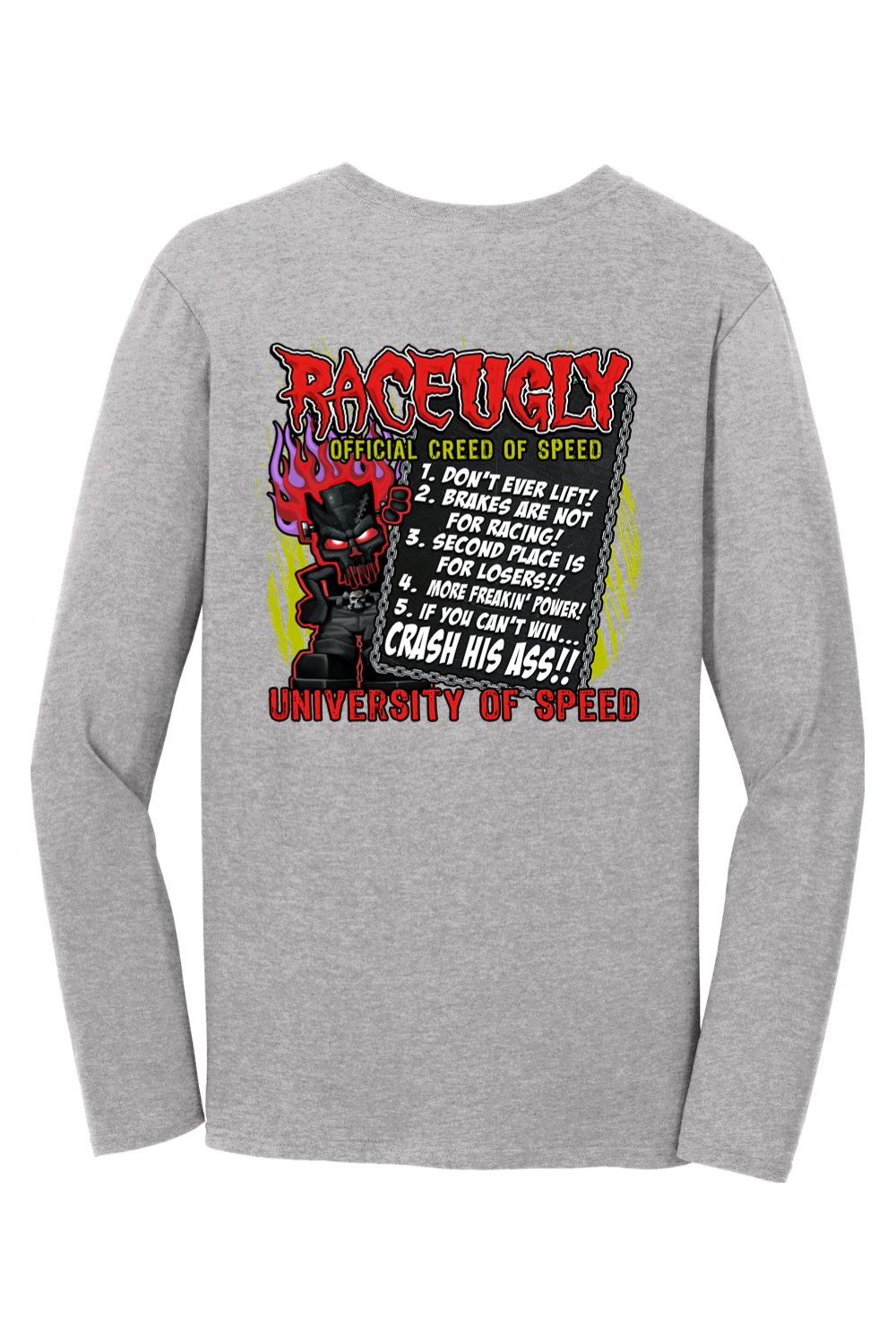 Gildan Softstyle Long Sleeve T-Shirt "RU CREED"