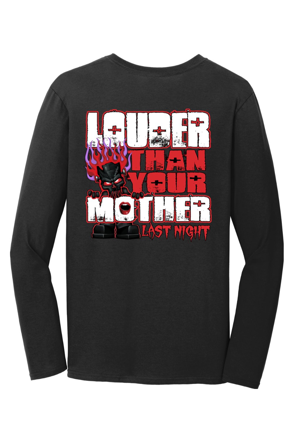 Gildan Softstyle Long Sleeve T-Shirt "RU LOUDER"
