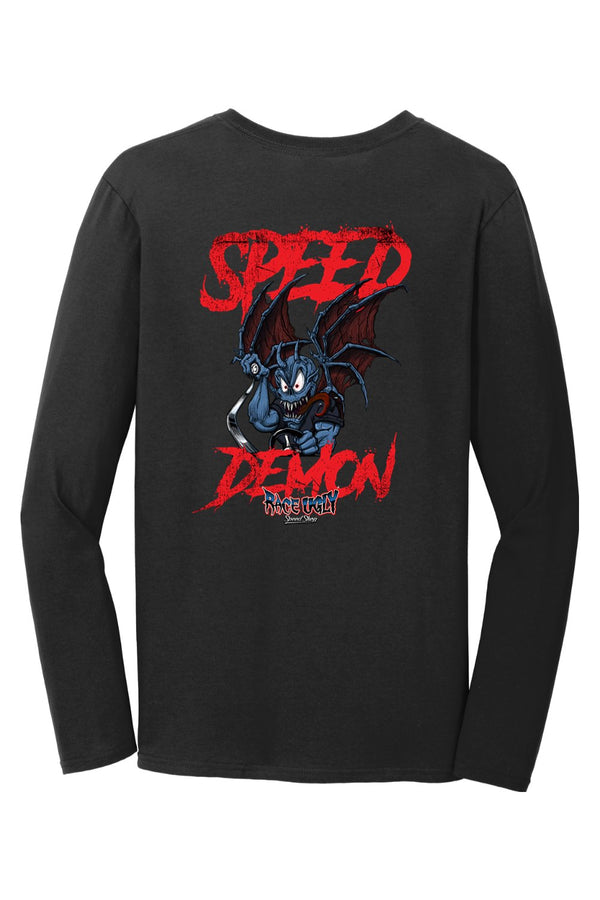 Gildan Softstyle Long Sleeve T-Shirt "RU SPEED DEMON"