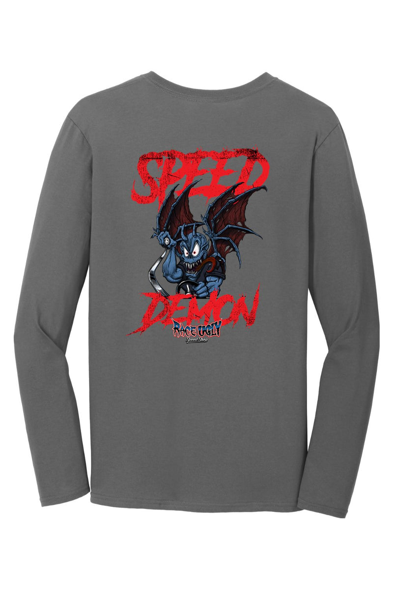 Gildan Softstyle Long Sleeve T-Shirt "RU SPEED DEMON"