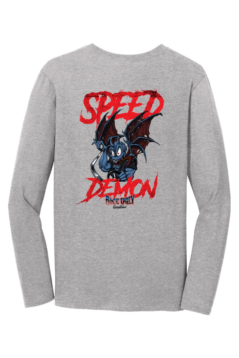 Gildan Softstyle Long Sleeve T-Shirt "RU SPEED DEMON"