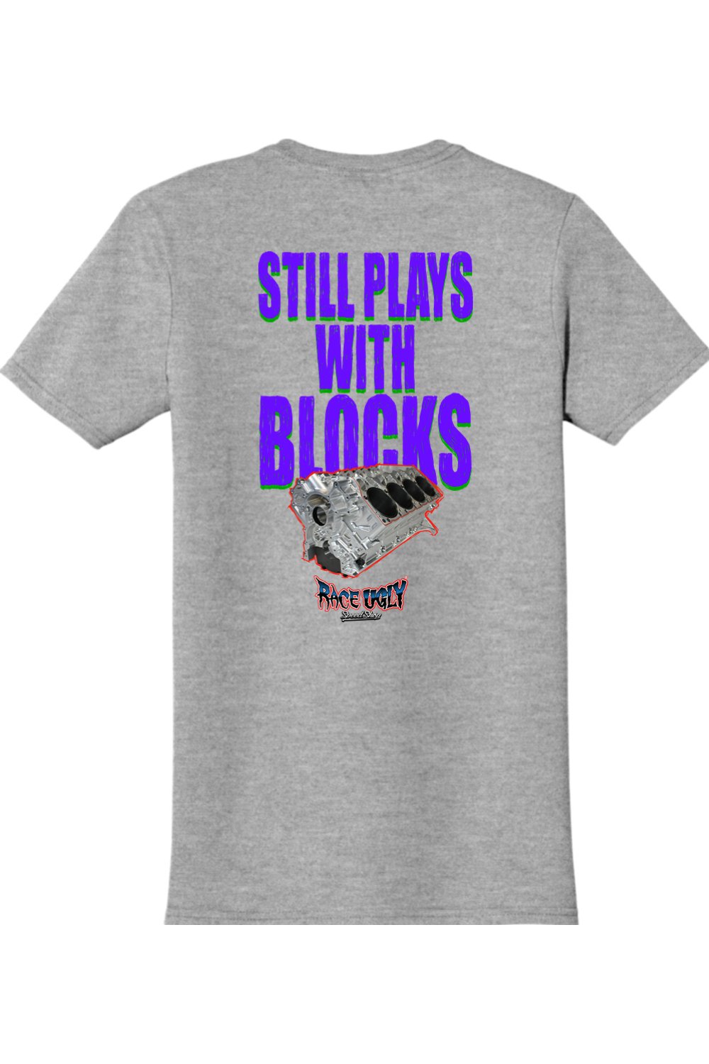 Gildan Softstyle T-Shirt "RU BLOCKS" (PURPLE)